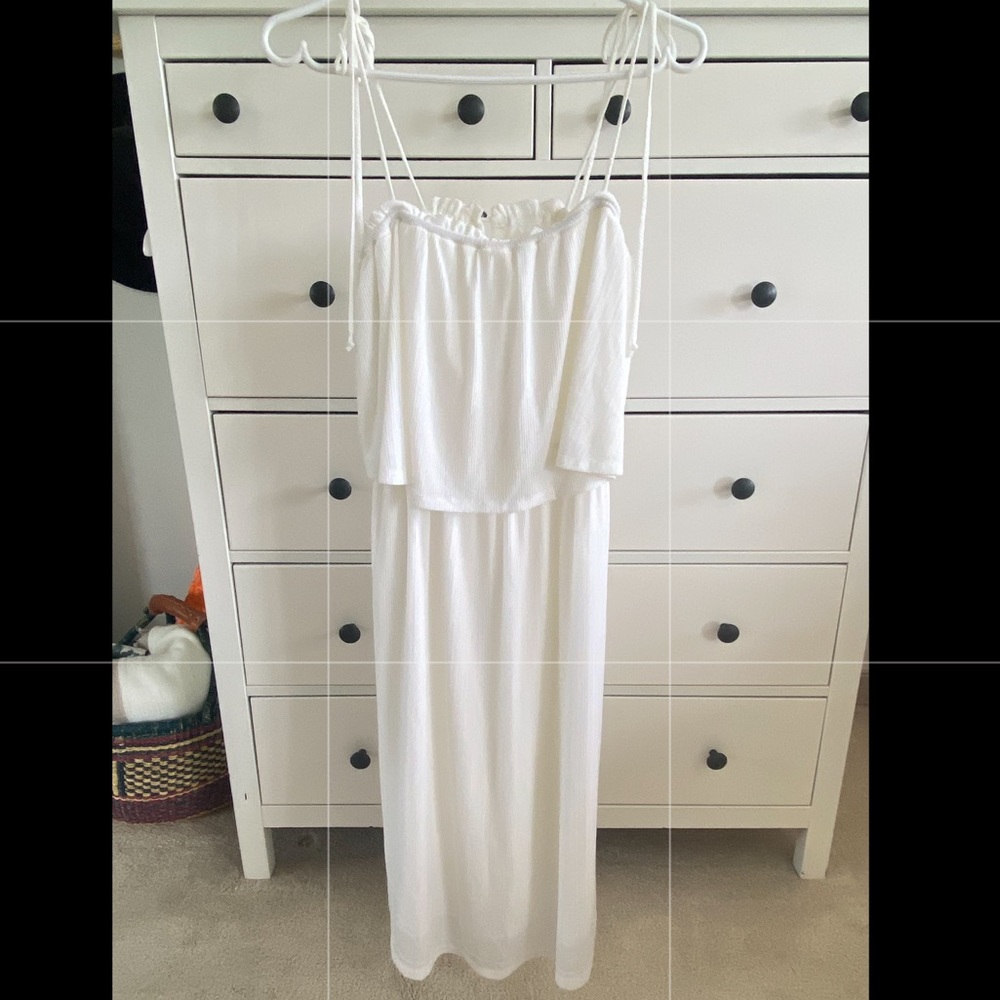 white leith dress size small